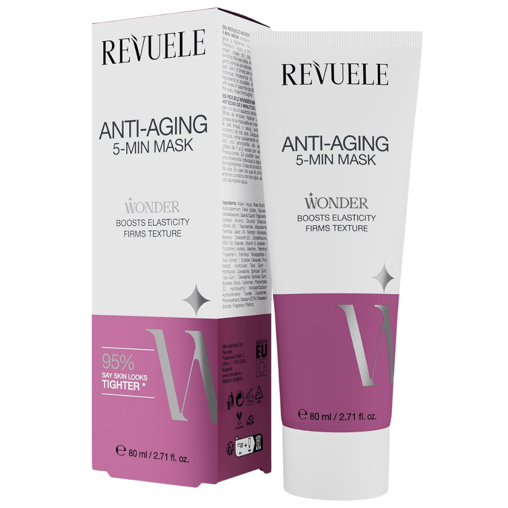 REVUELE WONDER ANTI-AGING 5-MIN MASK – Masque Visage 5 Minutes Anti-Âge - Revuele | BeautyForYou.ma