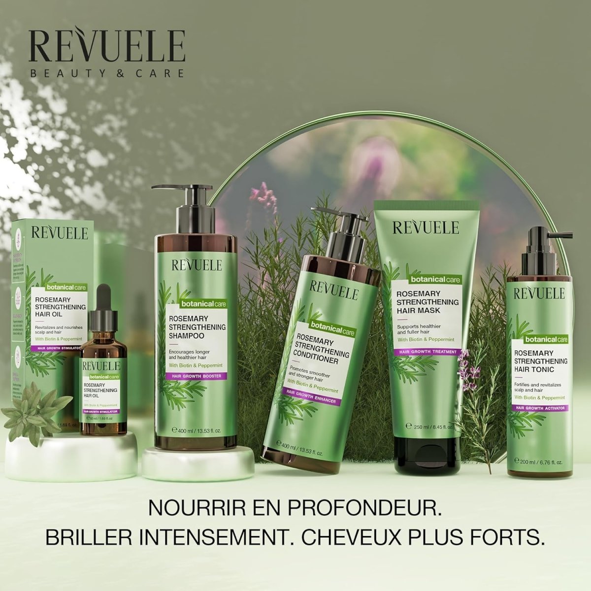 Revuelle Rosemary - Gamme fortifiante complète - Revuele | BeautyForYou.ma