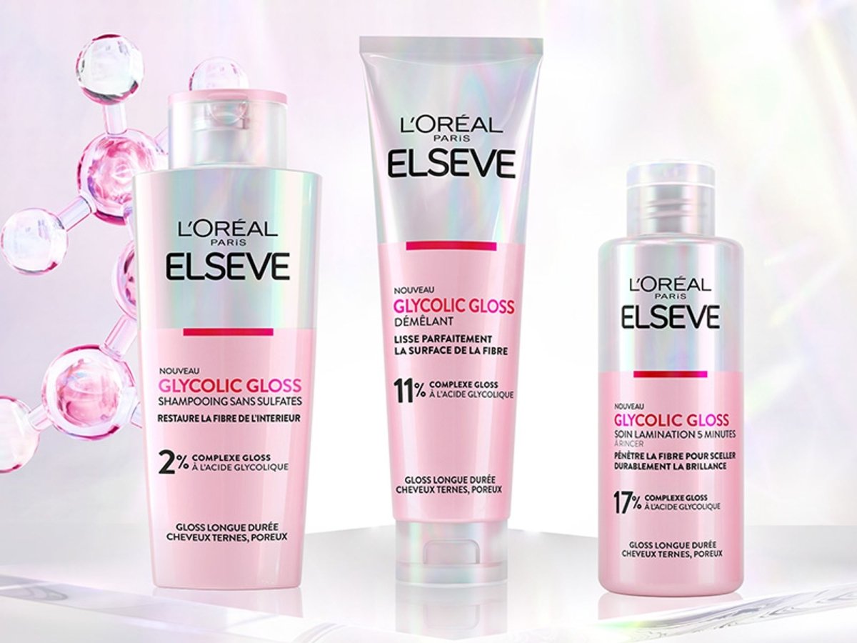 ROUTINE GLYCO GLOSS SANS SULFATE APSH + RO= SHP - L'Oréal Paris | BeautyForYou.ma