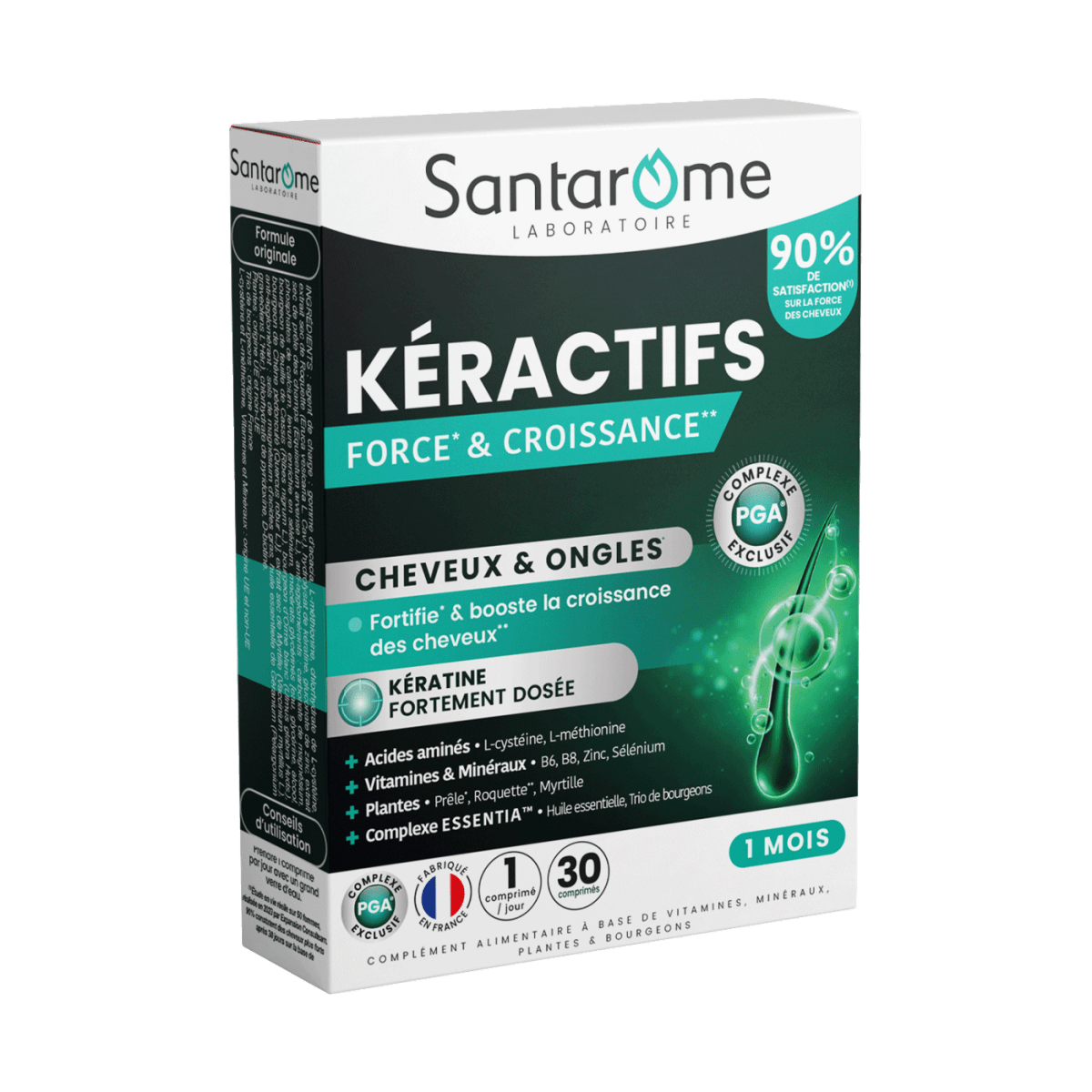 SA175 SANTAROME SUBLIMES CHEVEUX ONGLES 30 COMP - Santarome | BeautyForYou.ma