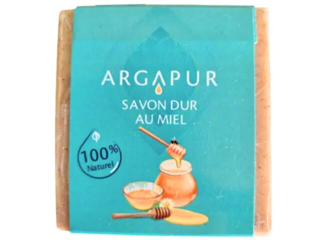 Savon Solide au Miel – Nettoyant Doux Naturel – 100 g - Argapur | BeautyForYou.ma