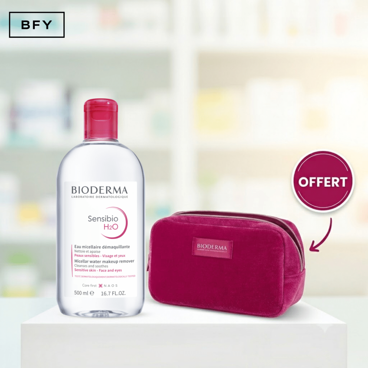 SENSIBIO H2O 500ML = TROUSSE OFFERTE - Beauty For You | BeautyForYou.ma