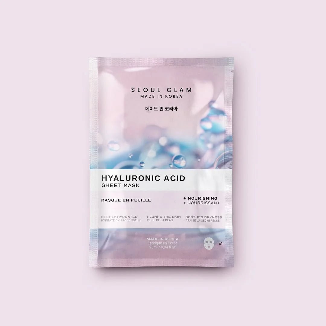 SEOUL GLAM HYALURONIC ACID SHEET MASK 25mL - 8800241502361