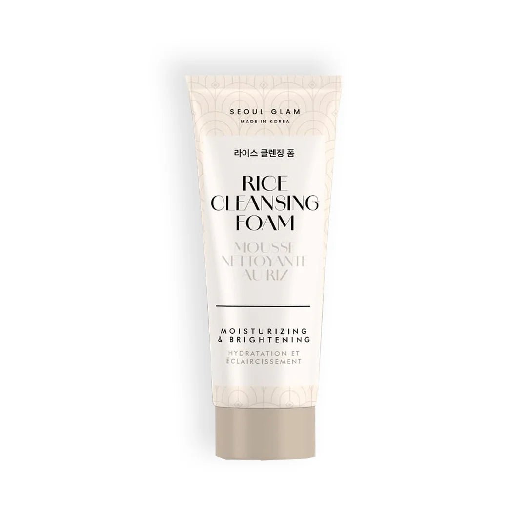 SEOUL GLAM RICE CLEANSING FOAM 200mL - SEOUL GLAM | BeautyForYou.ma