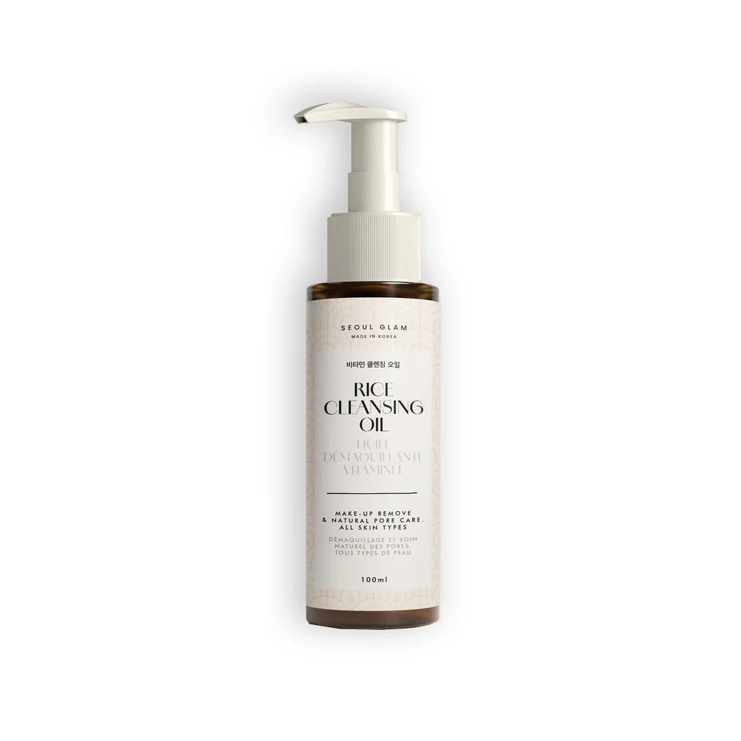 SEOUL GLAM RICE CLEANSING OIL 100mL - SEOUL GLAM | BeautyForYou.ma