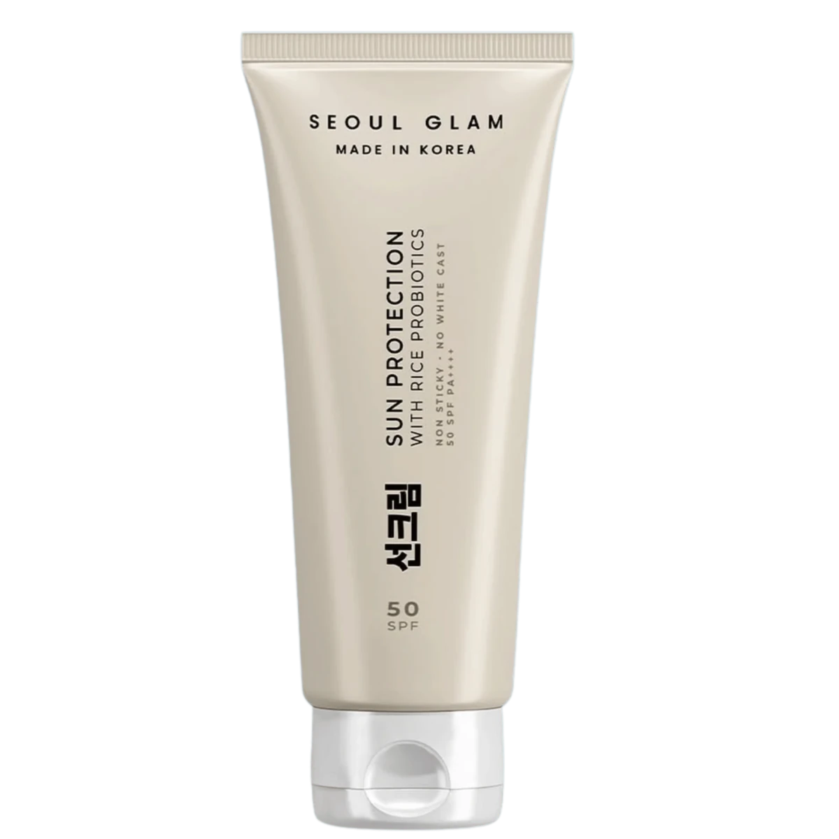 SEOUL GLAM SUN PROTECTION WITH RICE PROBIOTICS 50mL - SEOUL GLAM | BeautyForYou.ma