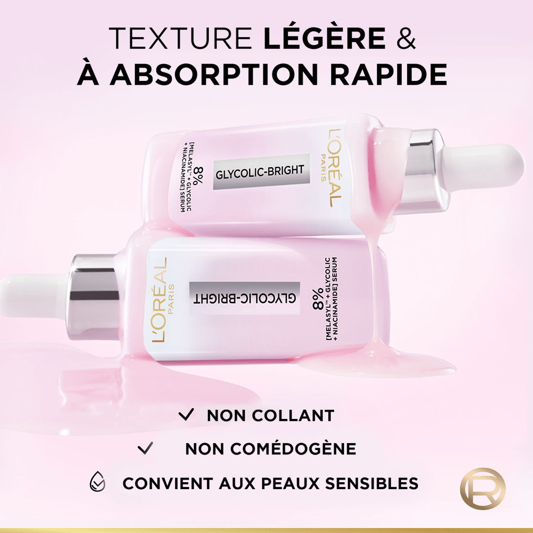 Sérum Visage Glycolic - bright Melasyl – 30ml - L'Oréal Paris | BeautyForYou.ma