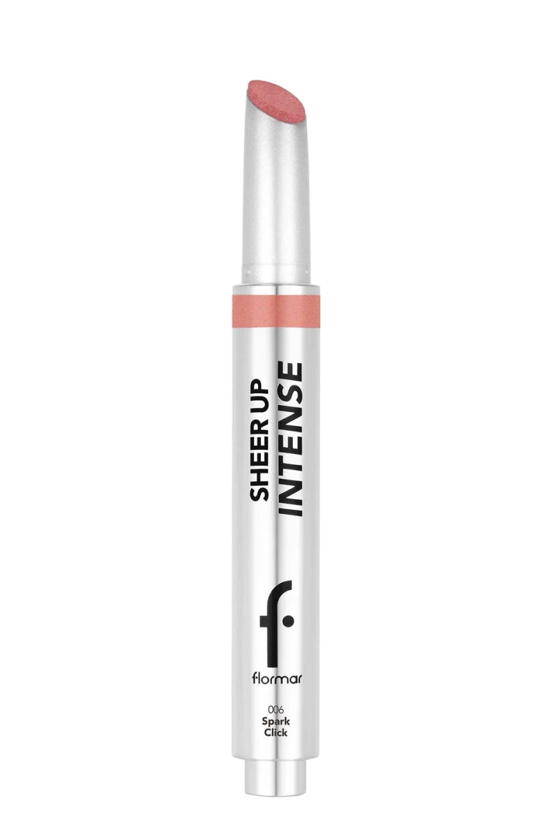 SHEER UP INTENSE LIPSTICK SPARK CLICK, PECHE CLAIR - Flormar | BeautyForYou.ma