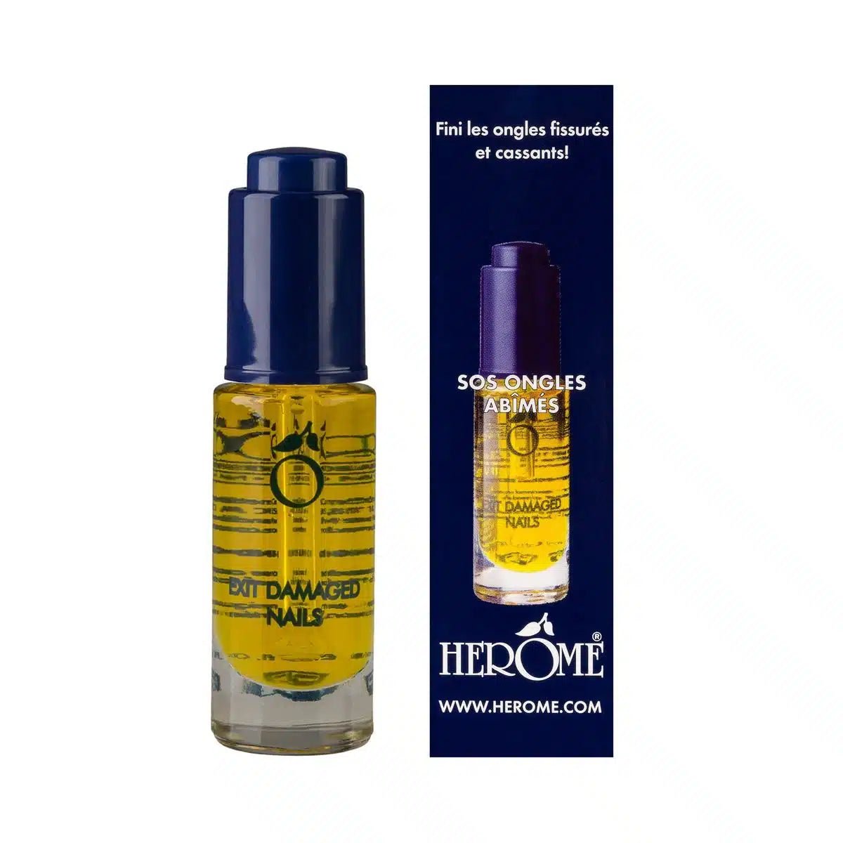 Soin "Finis les ongles endommagés" Herôme - HERÔME | BeautyForYou.ma