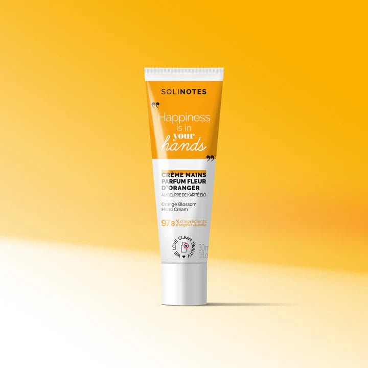 SOLINOTES Crème mains FLEUR D'ORANGER 30 ML - Solinotes | BeautyForYou.ma