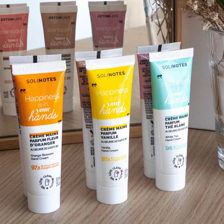 SOLINOTES Crème mains FLEUR D'ORANGER 30 ML - Solinotes | BeautyForYou.ma