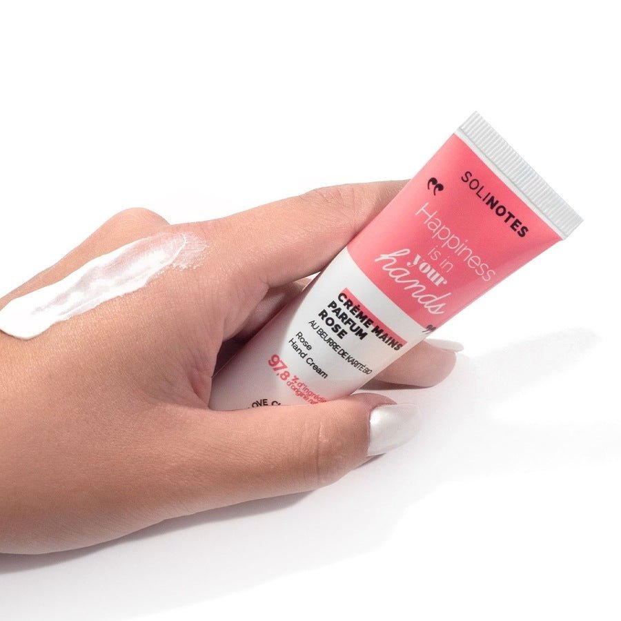 SOLINOTES Crème mains ROSE 30 ML - Solinotes | BeautyForYou.ma