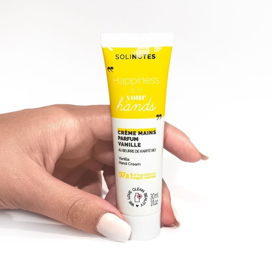 SOLINOTES Crème mains VANILLE 30 ML - Solinotes | BeautyForYou.ma