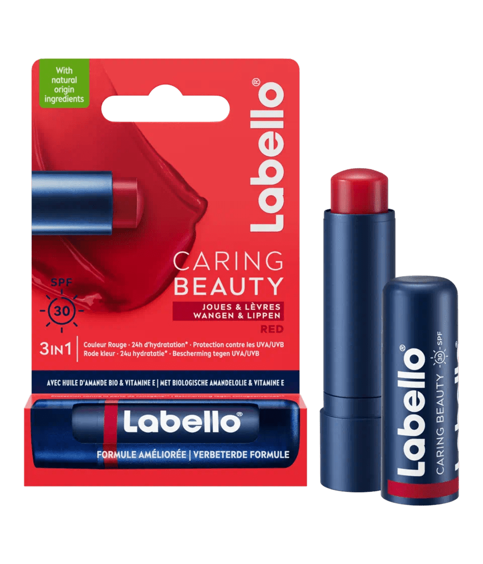 STICK LÈVRES CARING BEAUTY RED - 88056