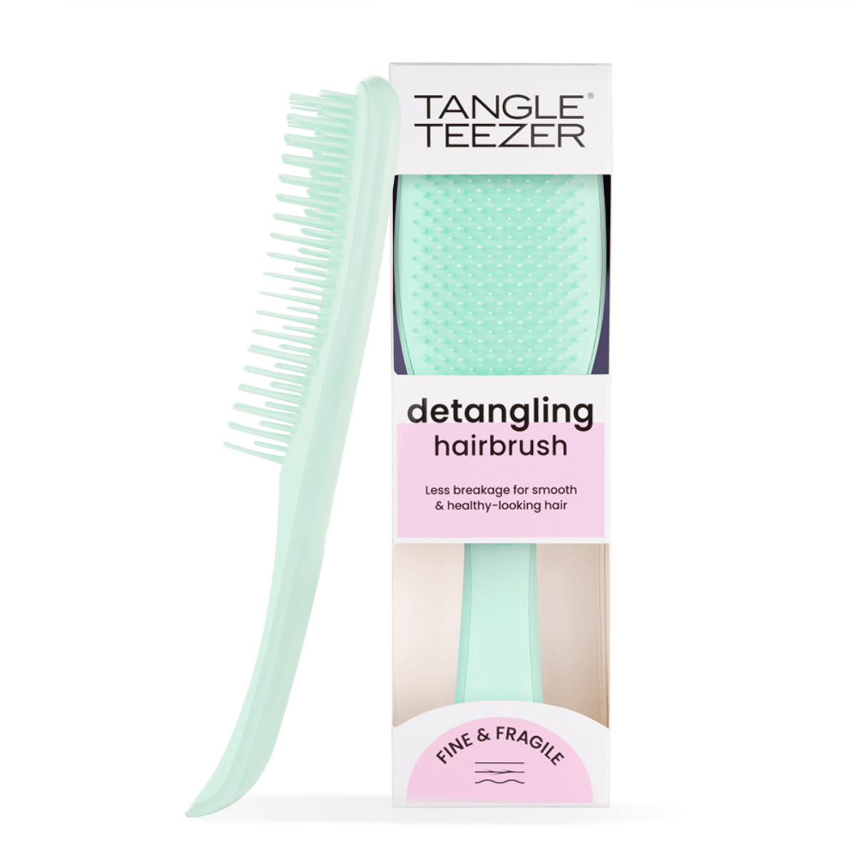 TANGLE TEEZER TUD Fine & Fragile Mint Mint - Beauty For You | BeautyForYou.ma