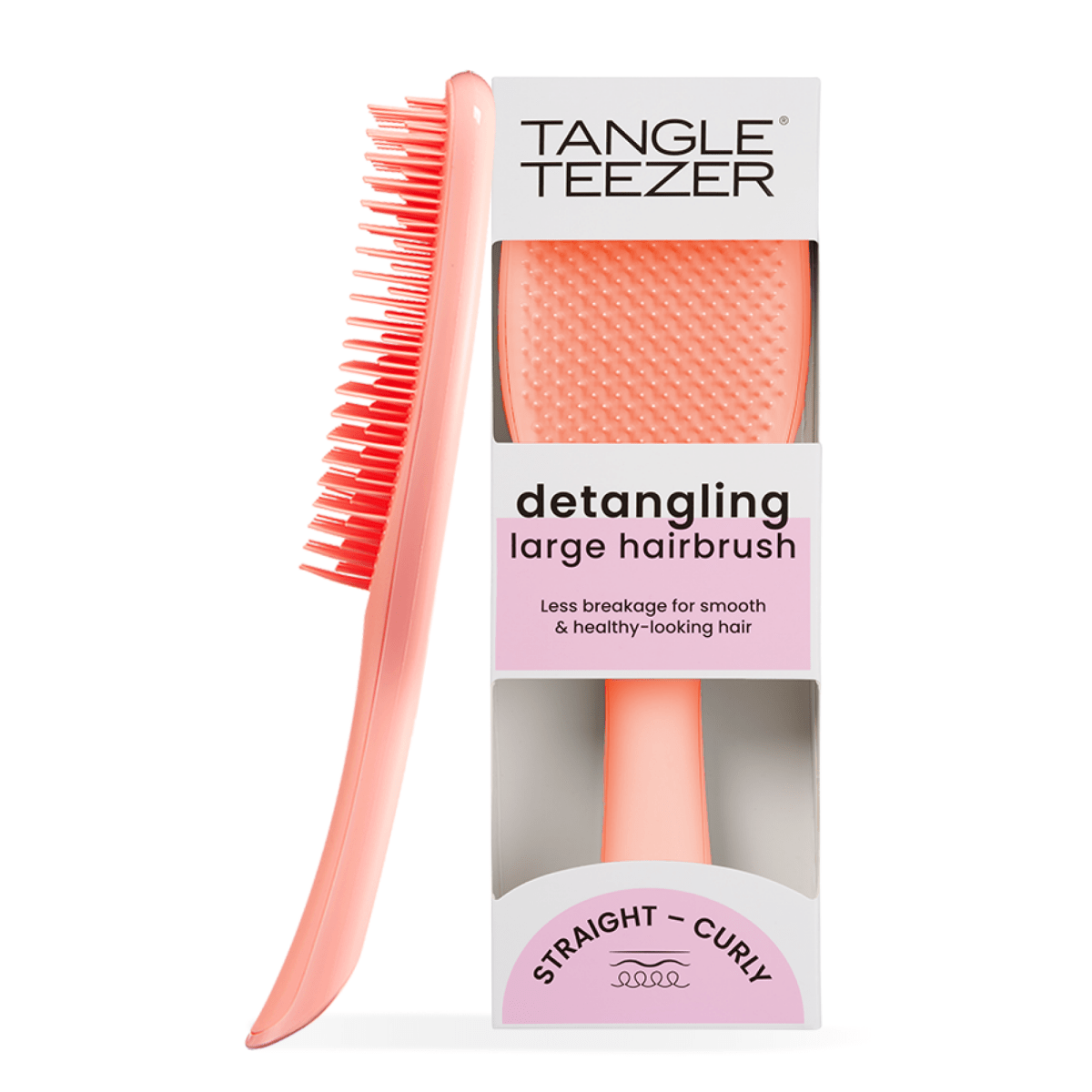 TANGLE TEEZER Ultimate Detangler Large Peach Peach - Beauty For You | BeautyForYou.ma
