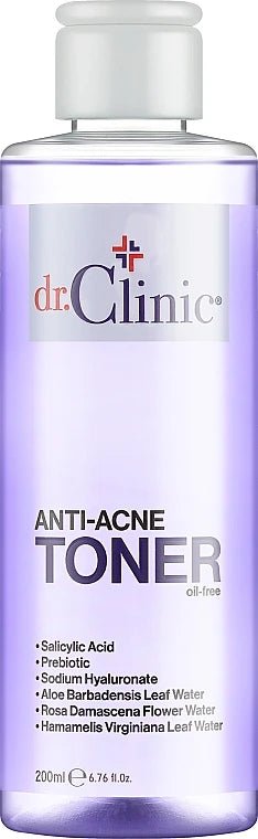 Tonique Prébiotique - Peaux Acnéiques - Dr. Clinic | BeautyForYou.ma