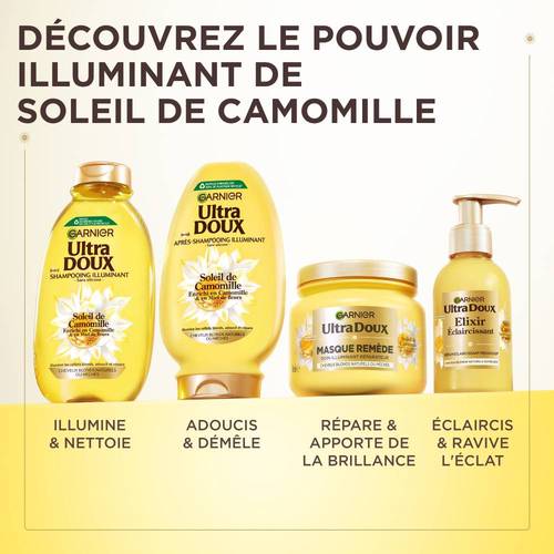ULTRA DOUX CAMOMILLE SHP 400ML - Garnier | BeautyForYou.ma