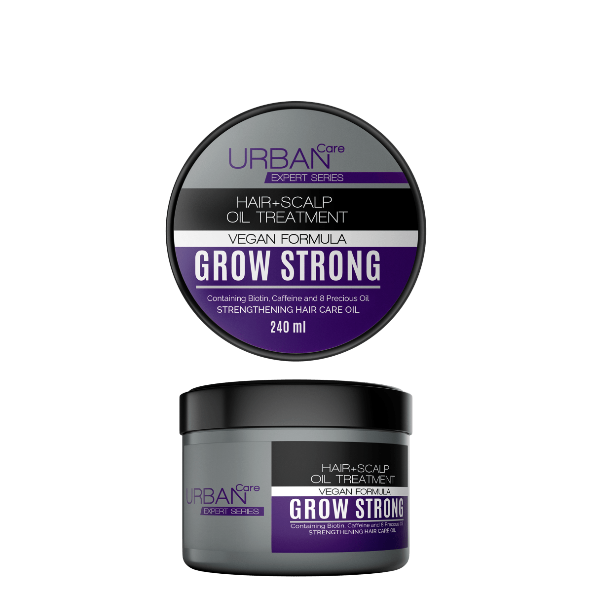 URBAN CARE GROW STRO HAIR SCAL OIL TREAT 240ml - URBAN CARE | BeautyForYou.ma