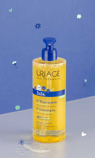 URIAGE BEBE 1ère HUILE LAVANTE 500 ML - Uriage | BeautyForYou.ma