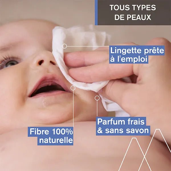 Uriage Bébé – 1ères lingettes nettoyantes – x70 unités - Uriage | BeautyForYou.ma