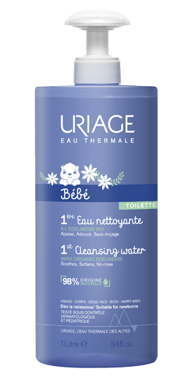 URIAGE BEBE 1ERS SOINS BEBE 1 ERE EAU NETTOYANTE 1 L - Uriage | BeautyForYou.ma