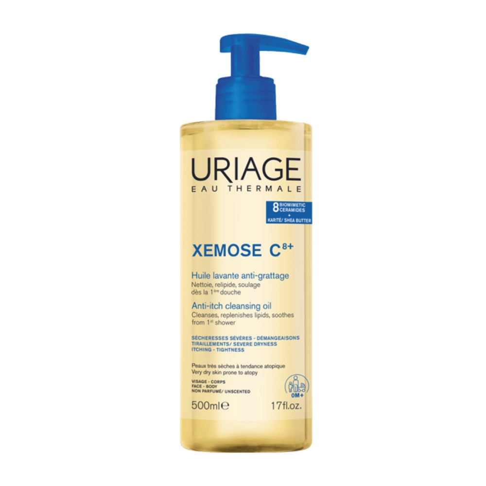 Uriage Xémose C8+ Huile Lavante Apaisante 500 ml