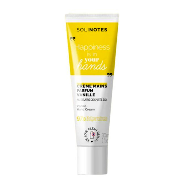 SOLINOTES Crème mains VANILLE 30 ML