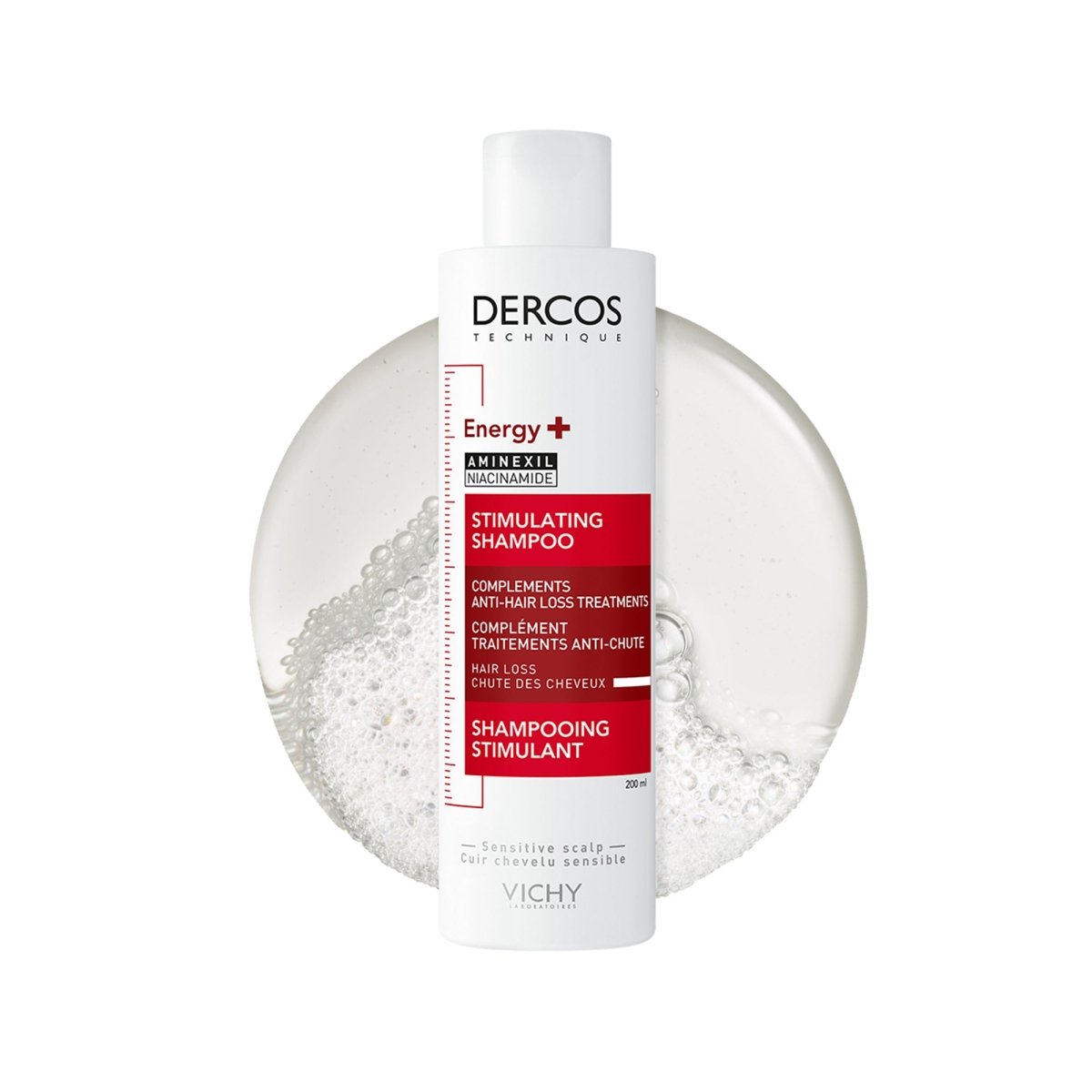 VICHY DERCOS ENERGY+ SHAMPOOING 200ML - Vichy Dercos | BeautyForYou.ma