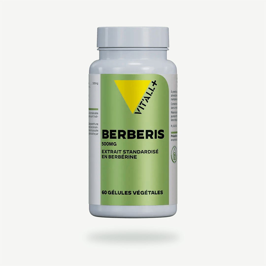 VITALL BERBERIS 500MG 60 GEL - VIT’ALL+ | BeautyForYou.ma