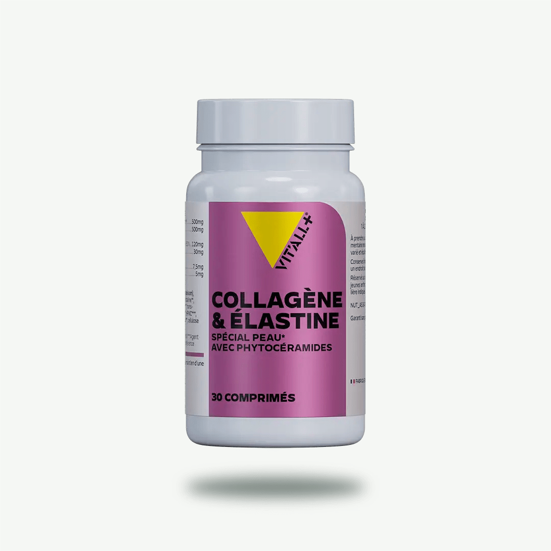 VITALL COLLAGENE & ELASTINE 30COMPR - VIT’ALL+ | BeautyForYou.ma