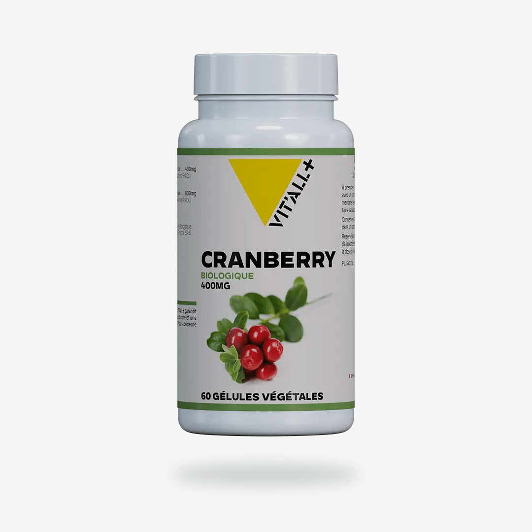 VITALL CRANBERRY 400MG 30GEL - VIT’ALL+ | BeautyForYou.ma