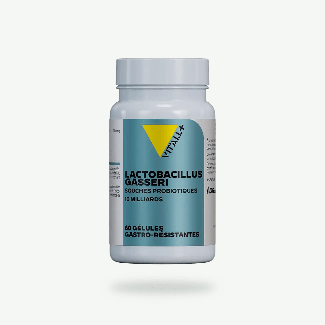 VITALL LACTOBACILLUS GASSERI 100MG 60GEL - VIT’ALL+ | BeautyForYou.ma
