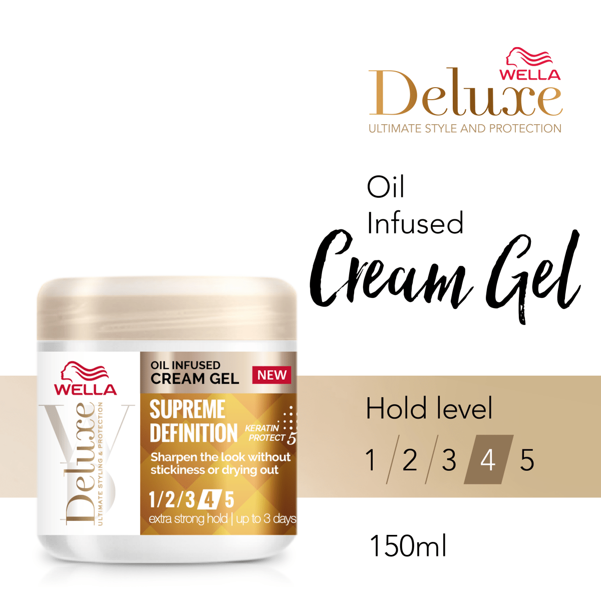 WELLA DELUXE OILS – Crème Nourrissante Infusée aux Huiles 150ML - WELLA | BeautyForYou.ma