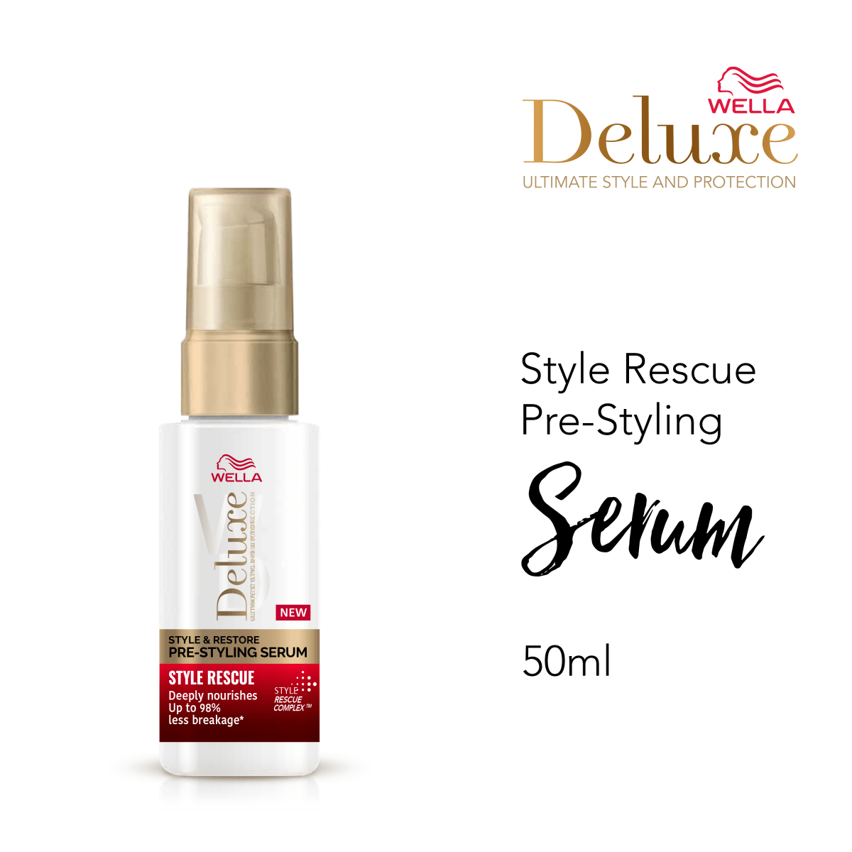 WELLA DELUXE PLEX – Soin Avant Coiffage Réparateur 50ML - WELLA | BeautyForYou.ma