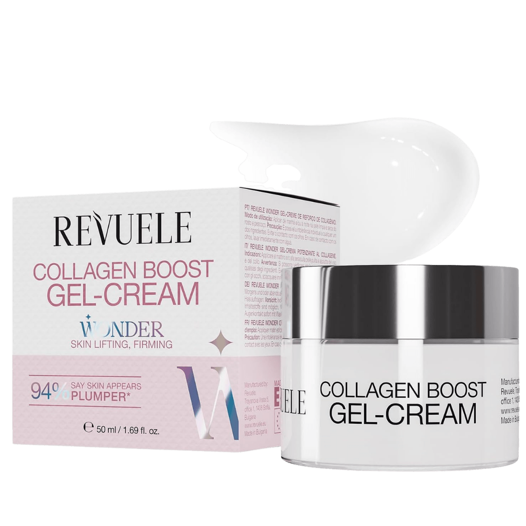 Wonder Collagen Boost Gel-Cream – Gel-Crème Repulpant au Collagène - Revuele | BeautyForYou.ma