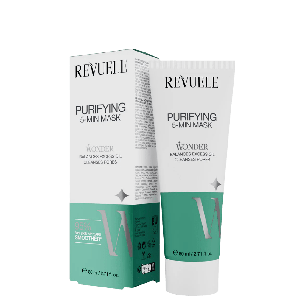 Wonder Purifying 5-Min Mask – Masque Purifiant 5 Minutes aux AHA & BHA - Revuele | BeautyForYou.ma